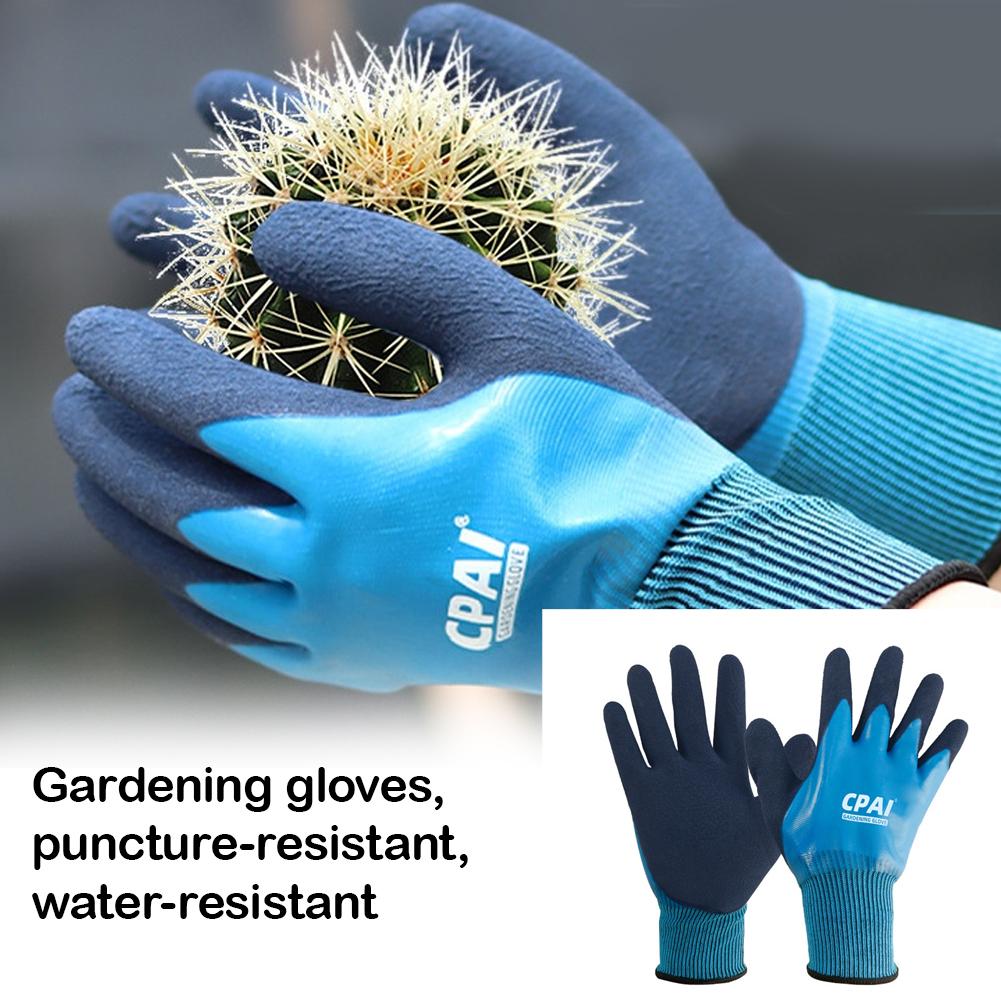 Gardening Glove Waterproof - قفازات حدائق مقاومة للطعن ومضادة للماء
