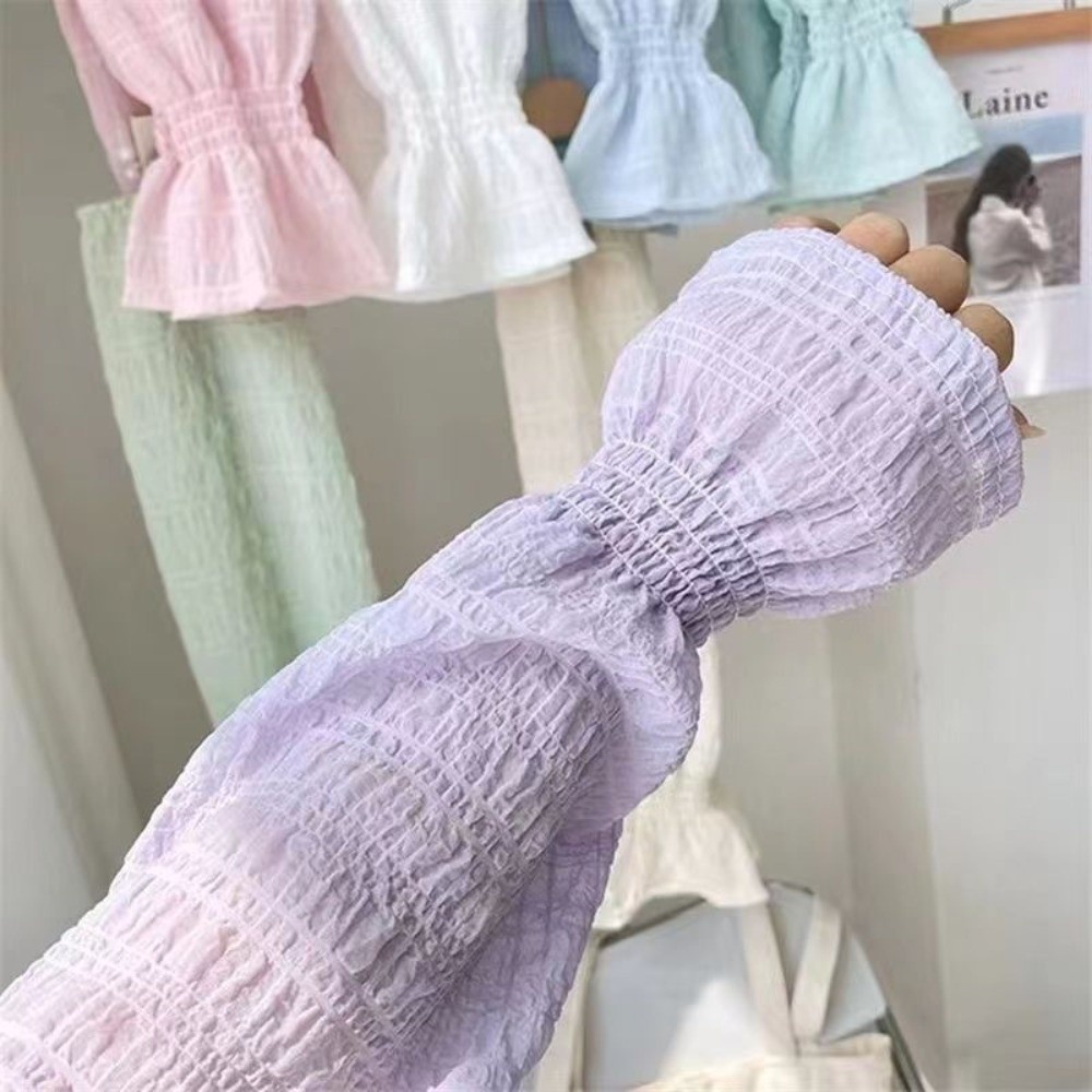 Fingerless Glove Knit - أكمام واقية من الشمس للصيف في