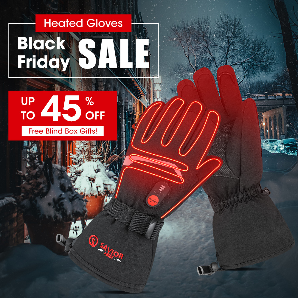 Ski Glove Waterproof - قفازات تزلج حرارية لأيل الثلج للرجال