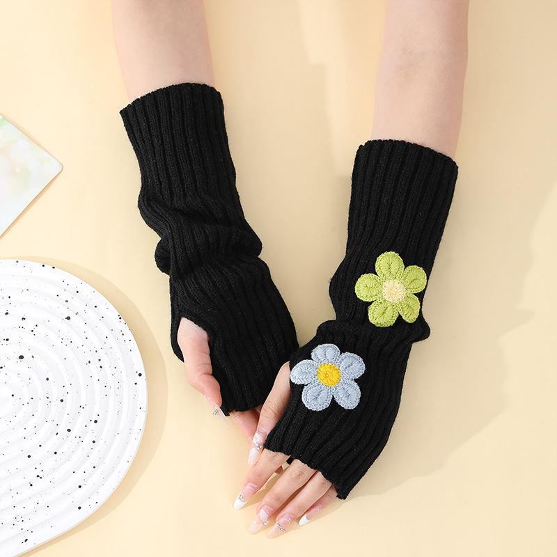 إكسسوارات Y2k: دفايات ذراع نصف - مراجعة Fingerless Glove Knit وسعره