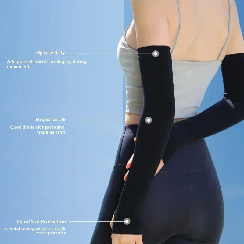 3 أزواج من أكمام اليد المبردة  - مراجعة Fingerless Glove Knit وسعره