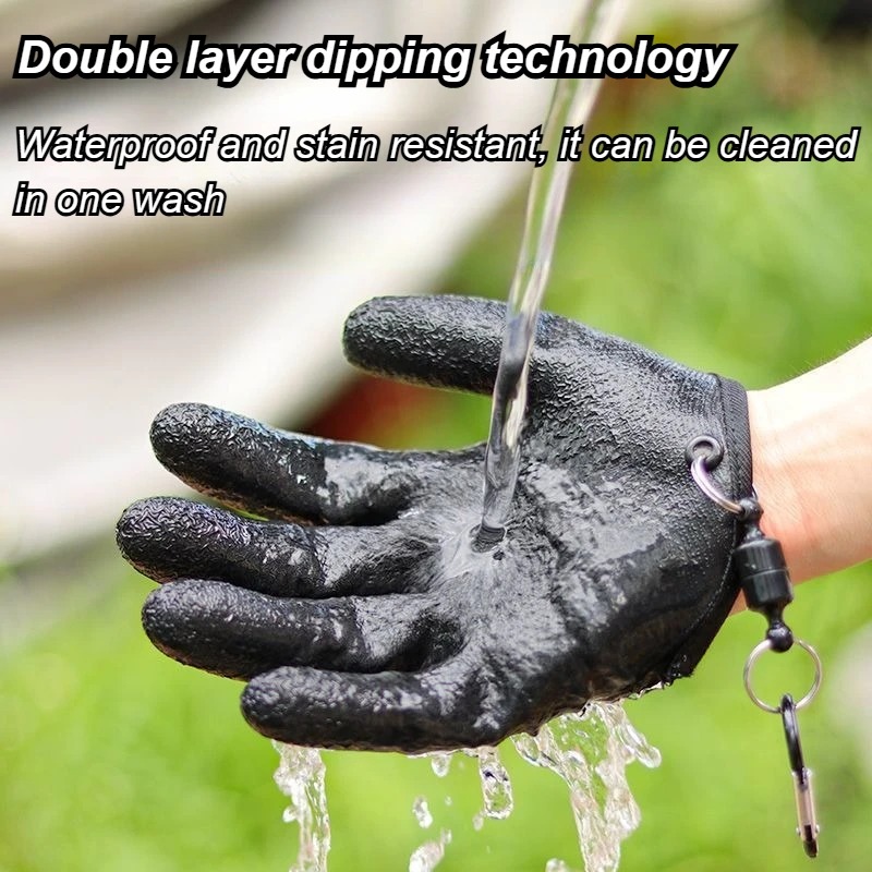 قفازات مغناطيسية للحدائق مضادة - مراجعة Gardening Glove Waterproof وسعره