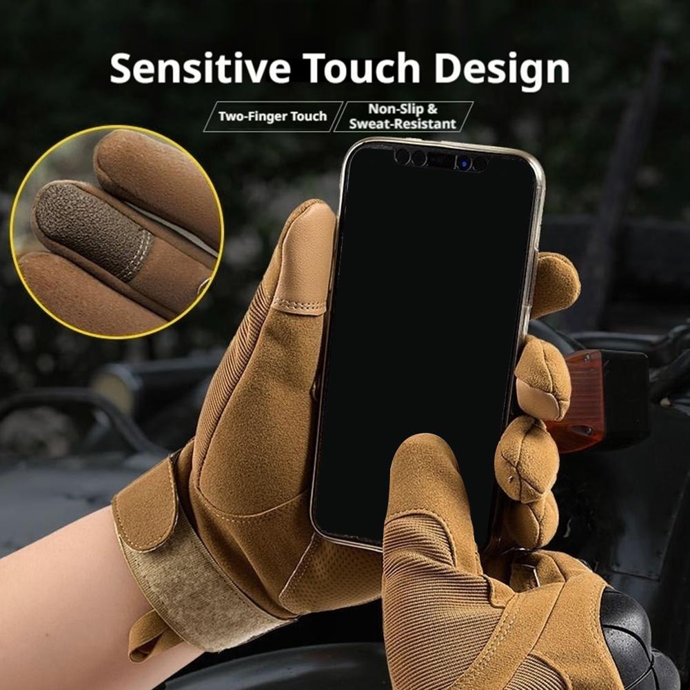 قفازات الدراجات النارية مع حما - مراجعة Motorcycle Glove Knuckle وسعره