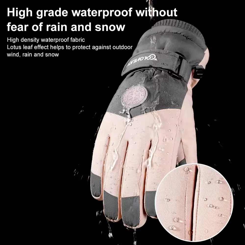 قفازات تزلج مقاومة للماء للنسا - مراجعة Ski Glove Waterproof وسعره