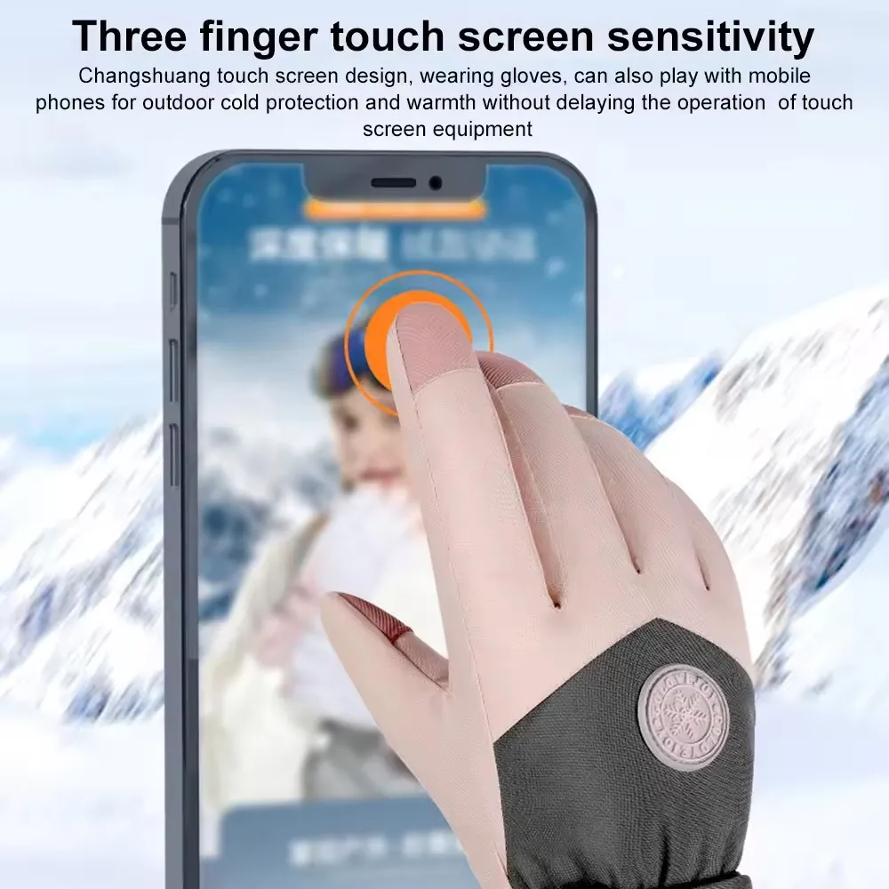 قفازات تزلج مقاومة للماء للنسا - مراجعة Ski Glove Waterproof وسعره