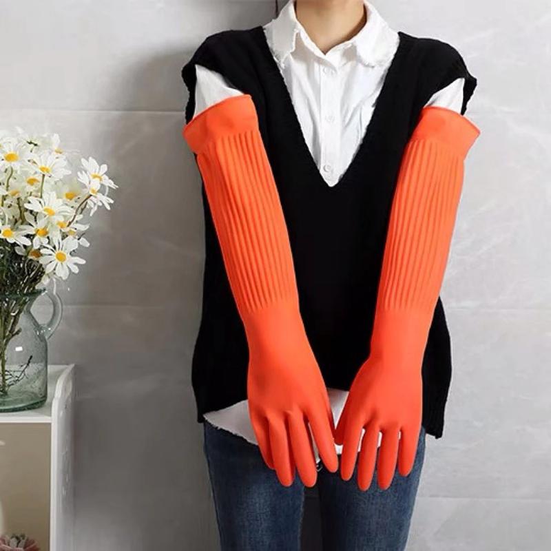 قفازات تنظيف مطاطية طويلة جدًا - مراجعة Dish Glove Rubber وسعره