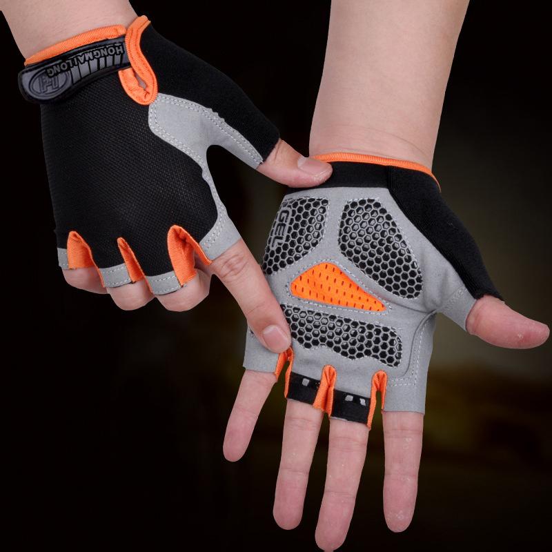 قفازات ركوب الدراجات نصف الأصا - مراجعة Fingerless Glove Knit وسعره