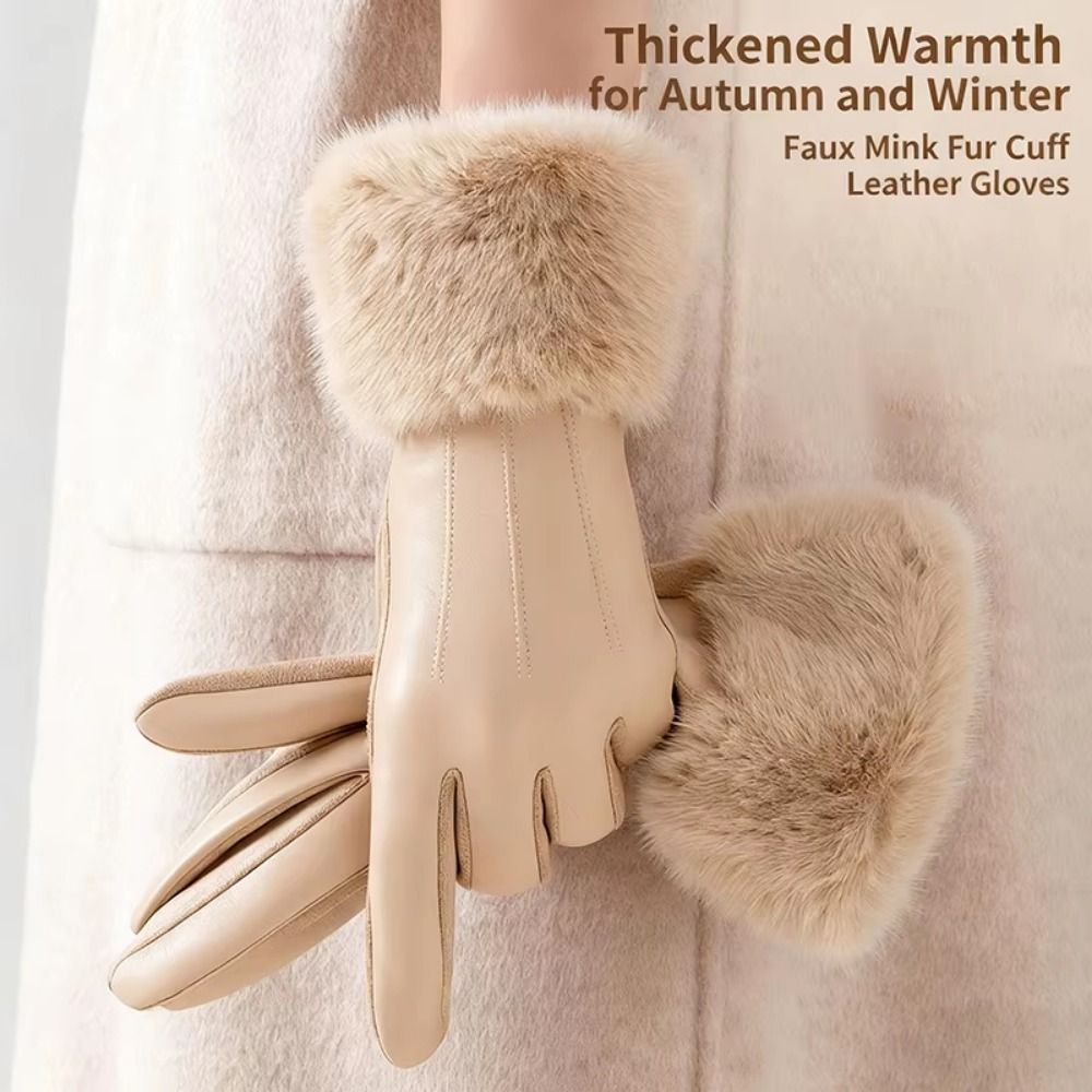 قفازات جلدية نسائية مبطنة حرار - مراجعة Winter Glove Insulated وسعره