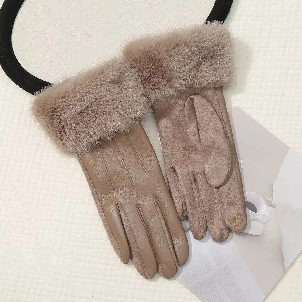 قفازات جلدية نسائية مبطنة حرار - مراجعة Winter Glove Insulated وسعره