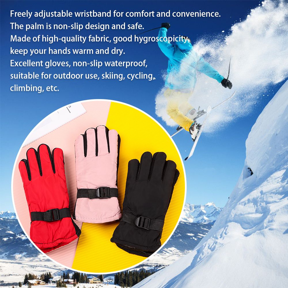 جديد الأطفال الكبار الشتاء الث - مراجعة Ski Glove Waterproof وسعره